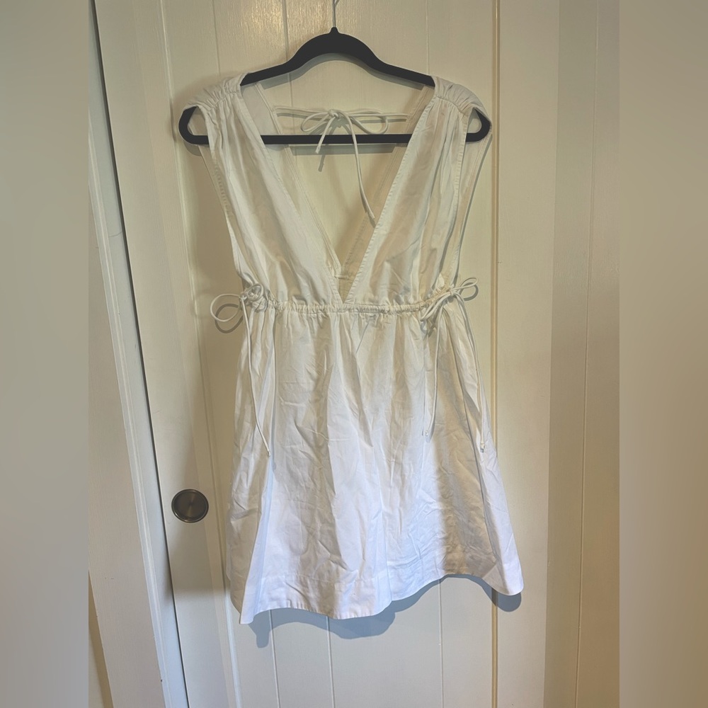 A&F white dress